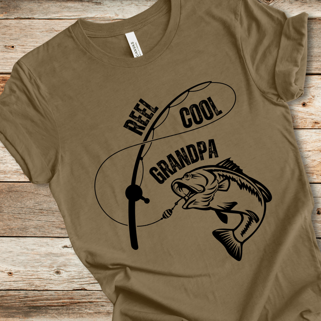 Reel Cool Grandpa Tee
