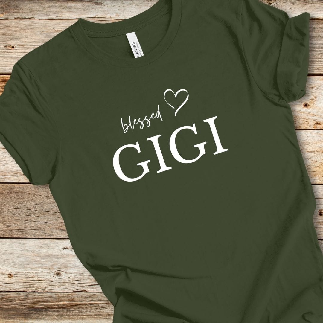Blessed Gigi Heart Tee