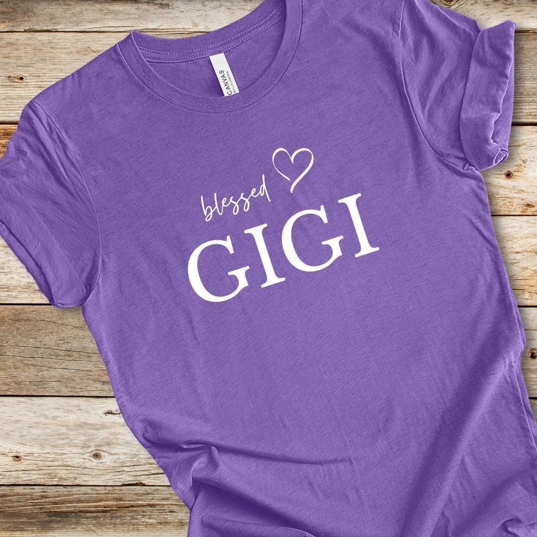 Blessed Gigi Heart Tee
