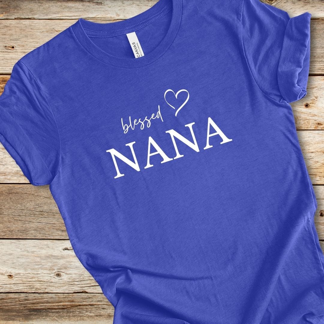 Blessed Nana Heart Tee