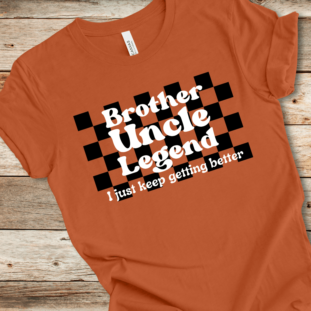 Retro Brother Uncle Legend Tee