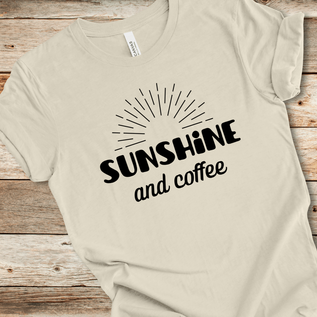 Sunshine And Coffee Tee