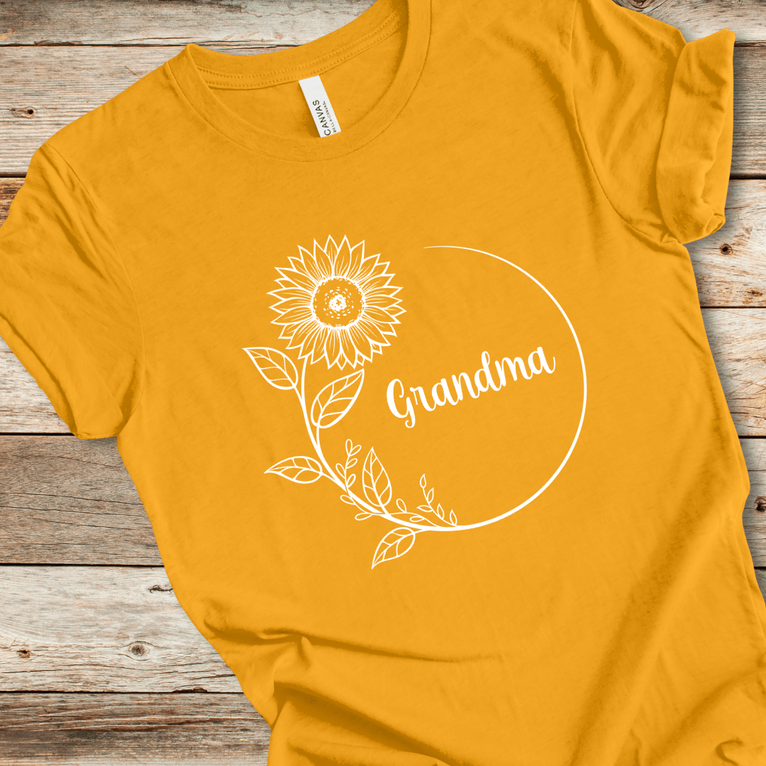 Grandma Sunflower Tee