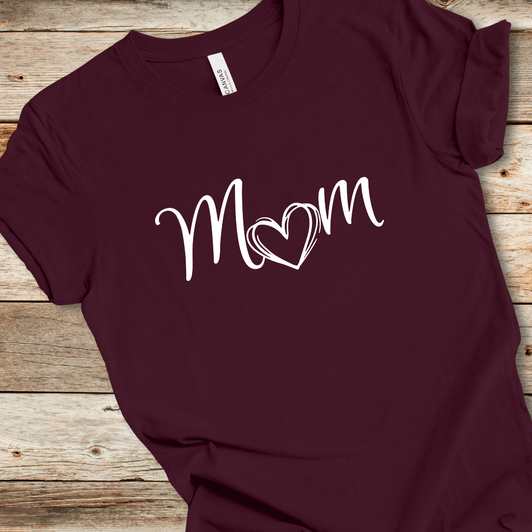 Mom Heart Tee