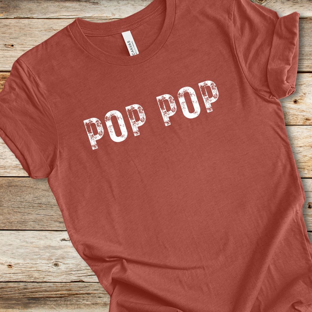 Distressed Pop Pop Tee