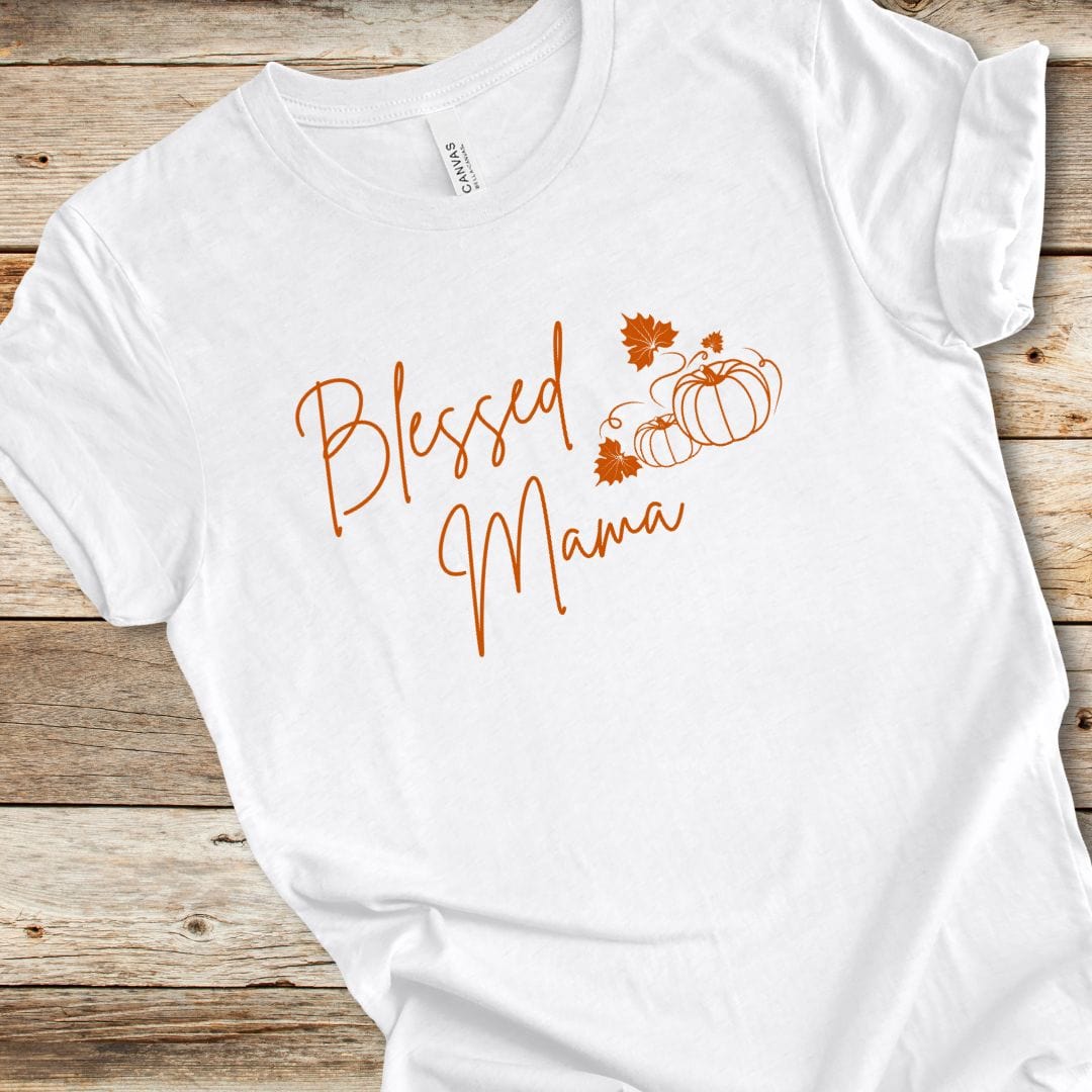 Fall Blessed Mama Tee