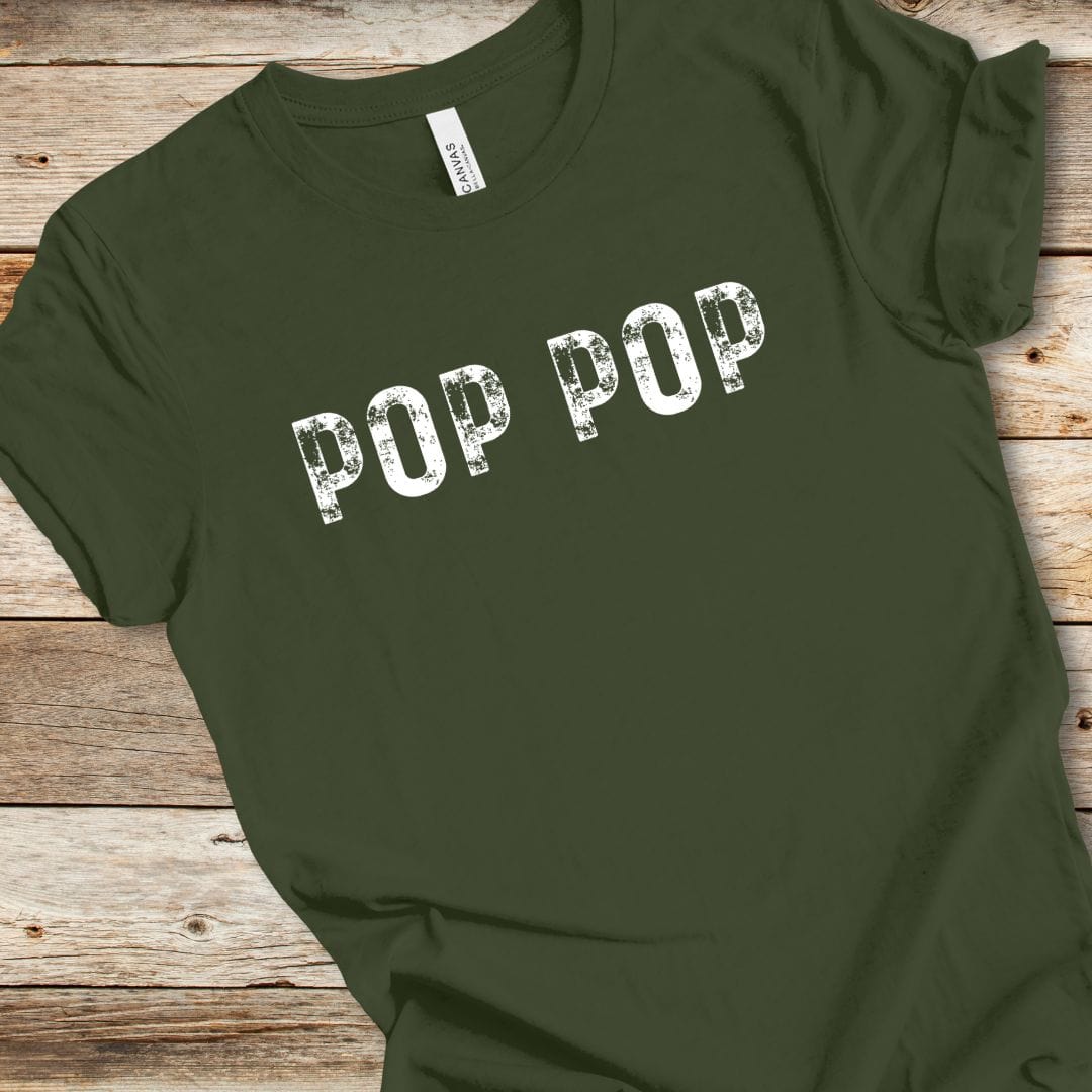Distressed Pop Pop Tee