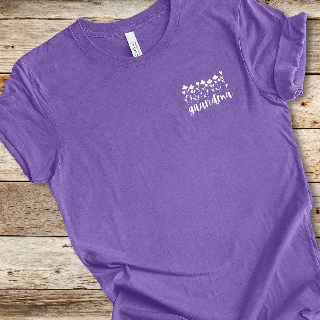 Wildflower Grandma Tee