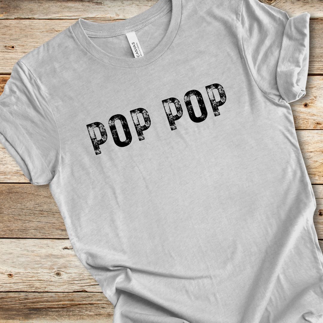 Distressed Pop Pop Tee