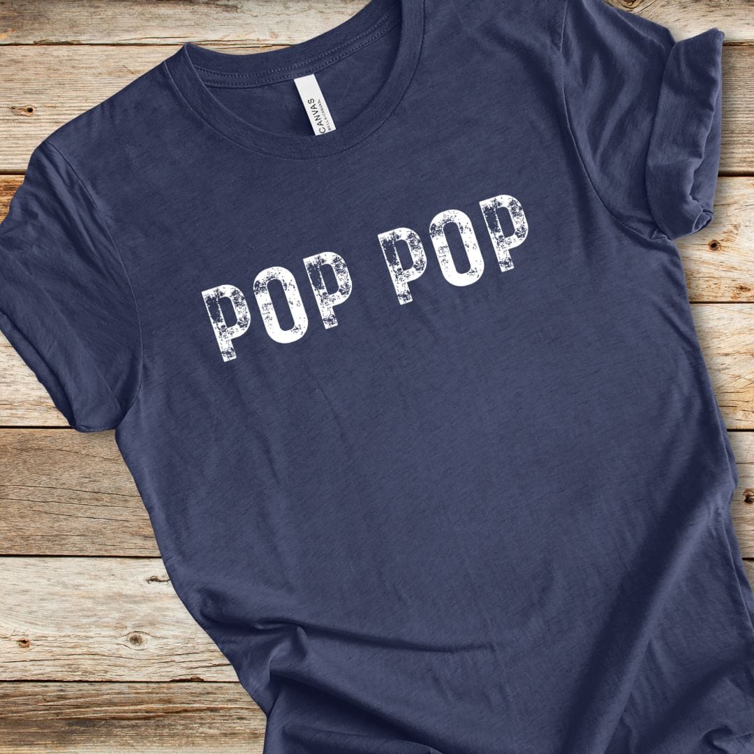 Distressed Pop Pop Tee