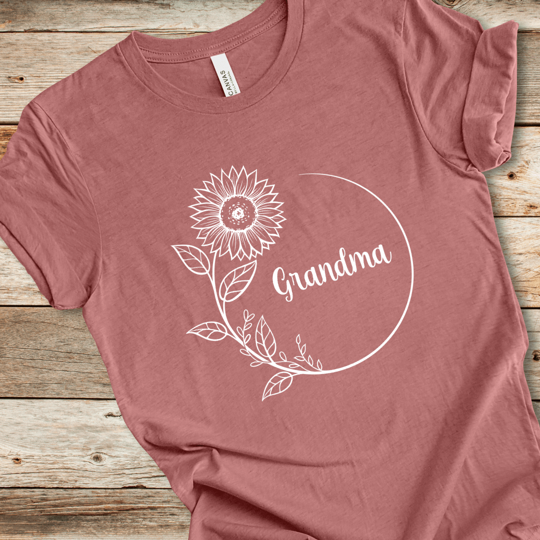 Grandma Sunflower Tee