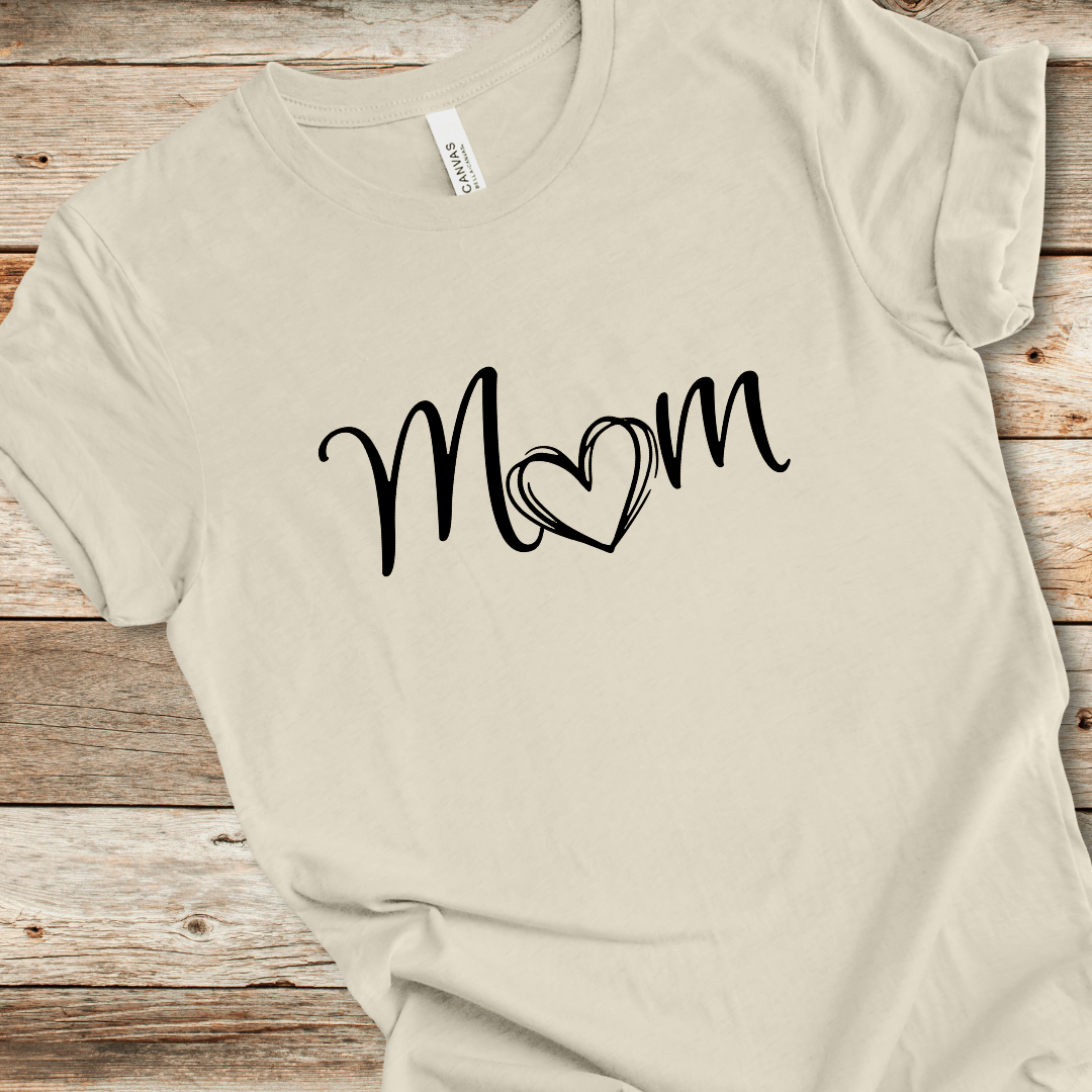 Mom Heart Tee