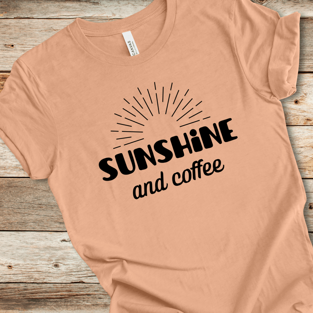 Sunshine And Coffee Tee