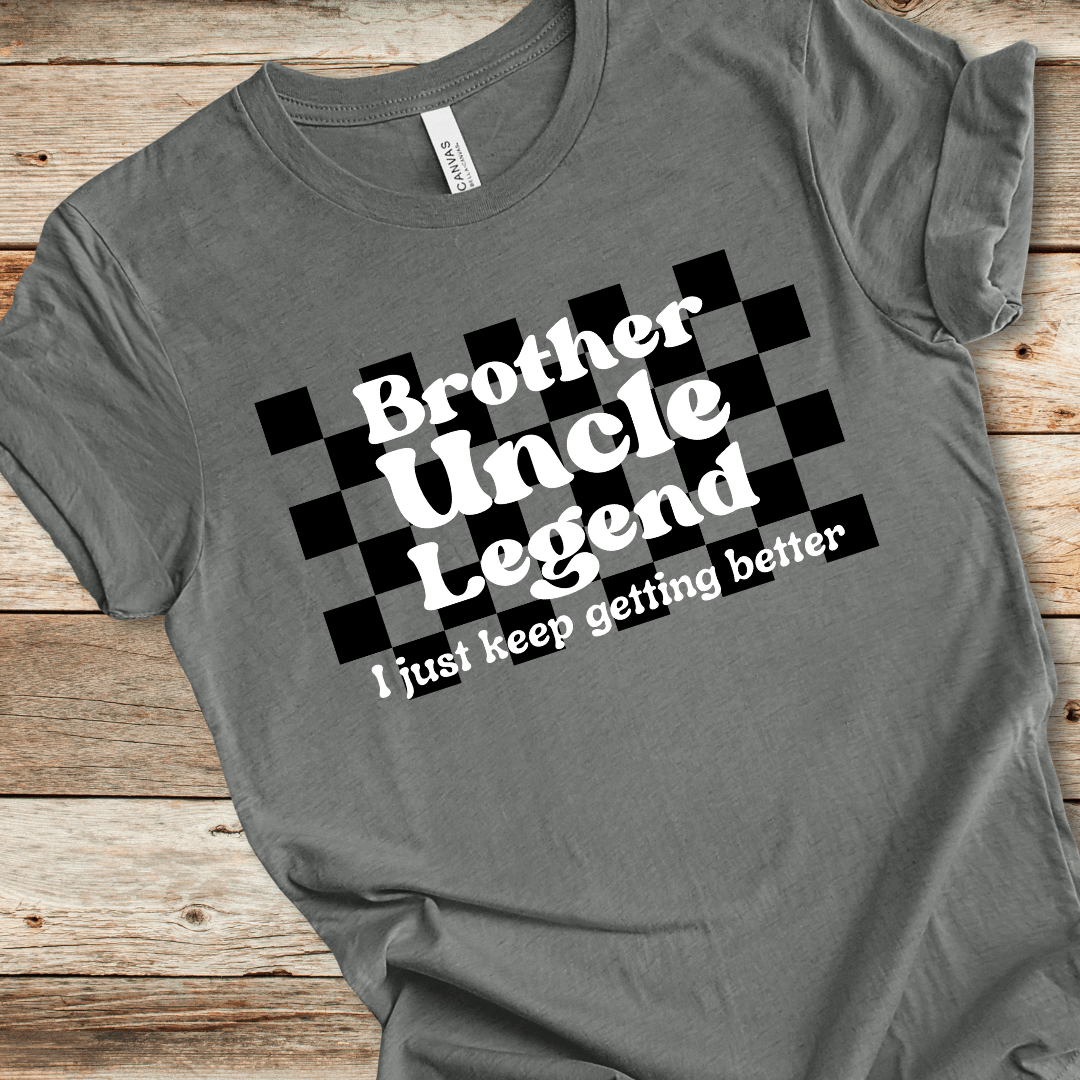 Retro Brother Uncle Legend Tee