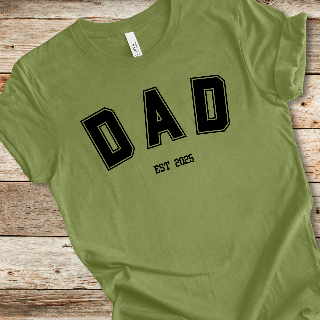 Dad Est 2025 Tee