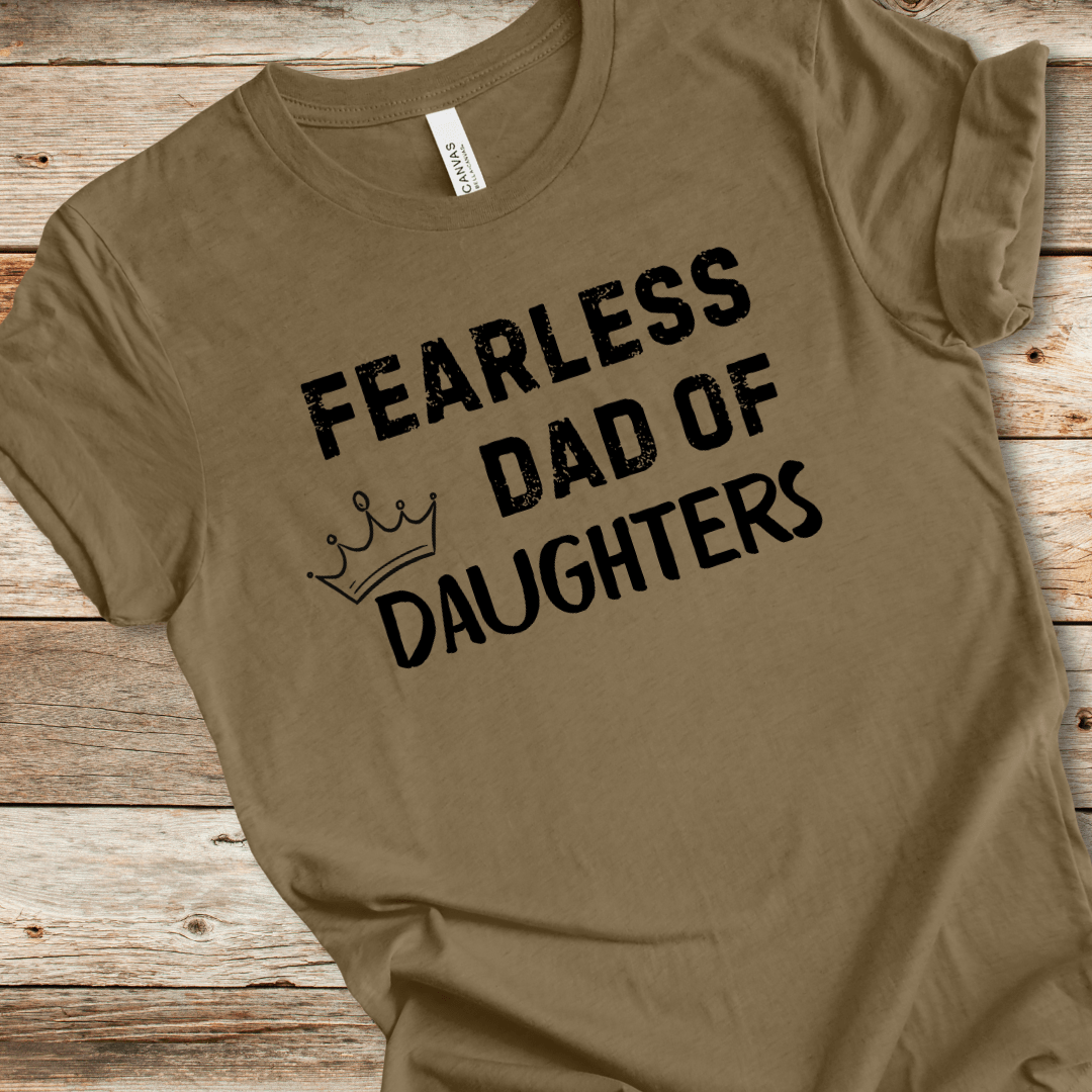 Fearless Dad Of Daughters Tee