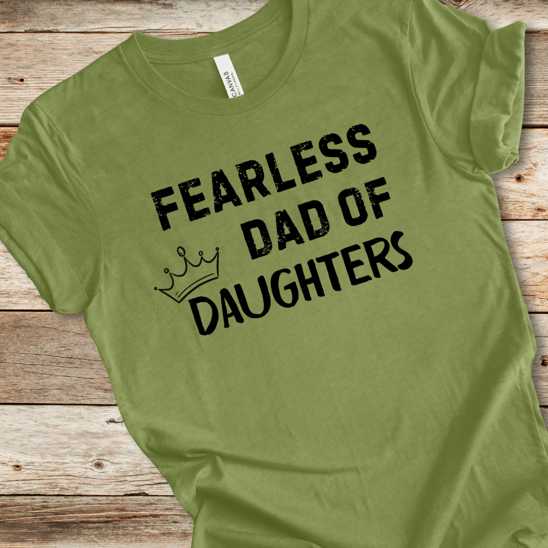 Fearless Dad Of Daughters Tee