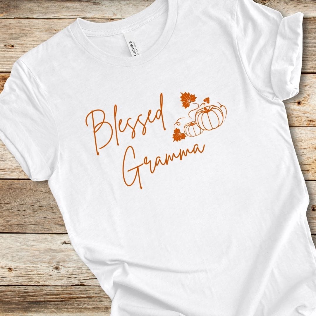 Fall Blessed Gramma Tee