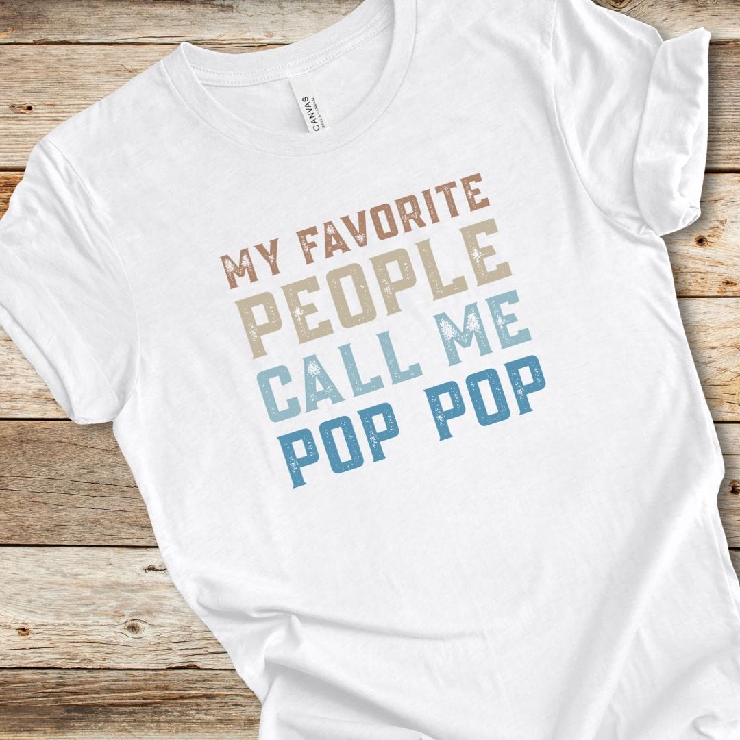 Favorite People Call Me Pop Pop Tee