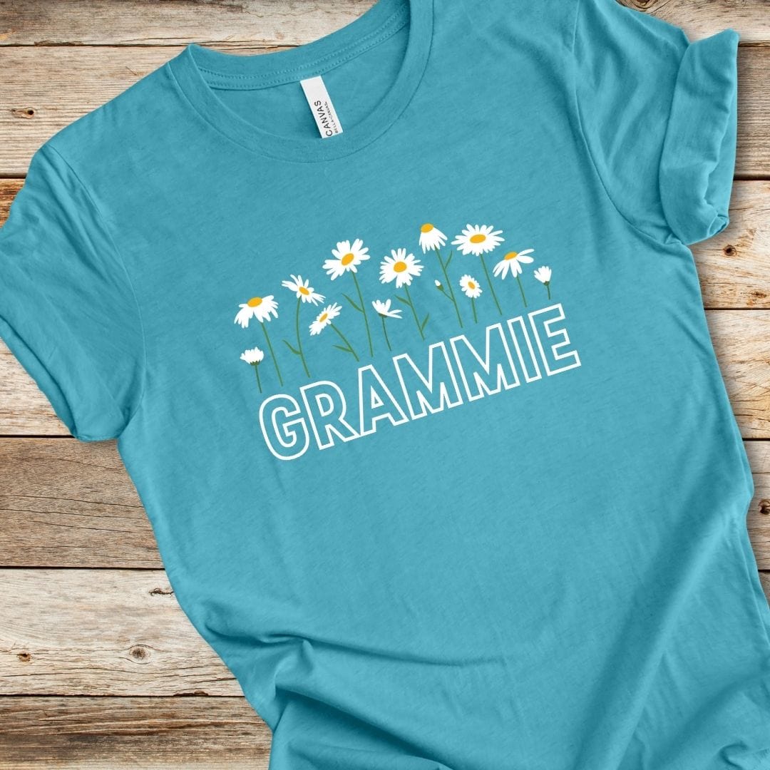 Grammie With Daisies Tee