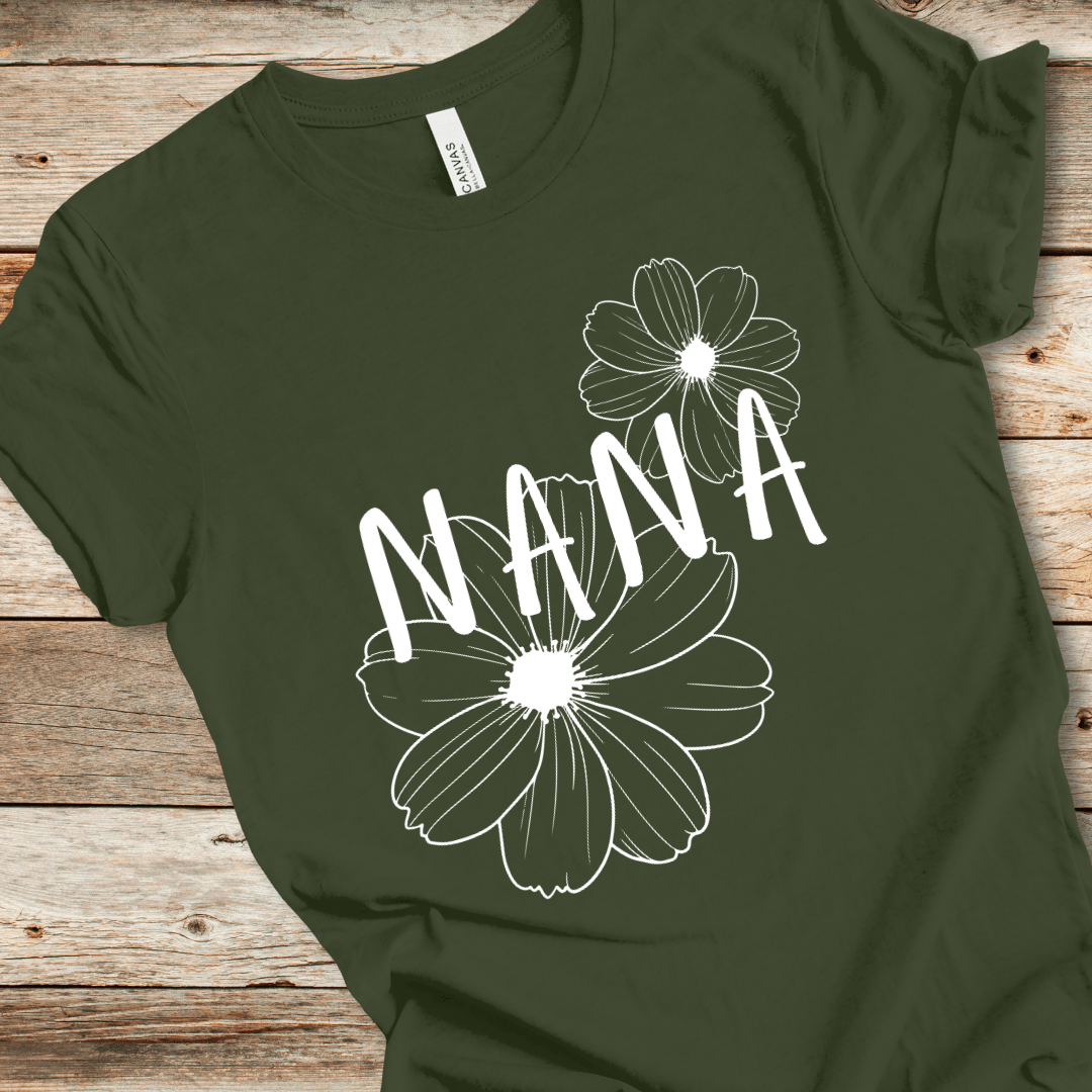 Floral 'Nana' Tee