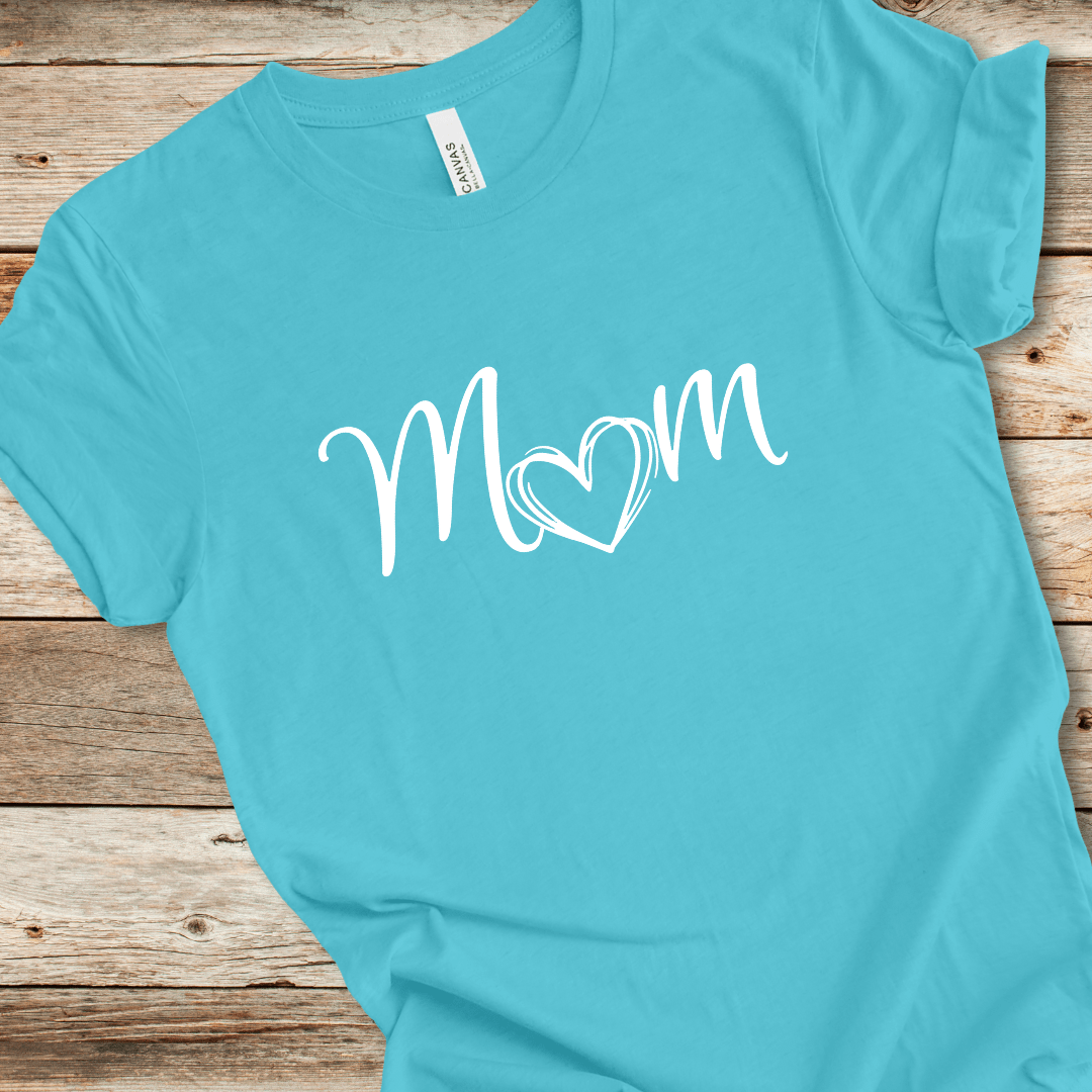 Mom Heart Tee