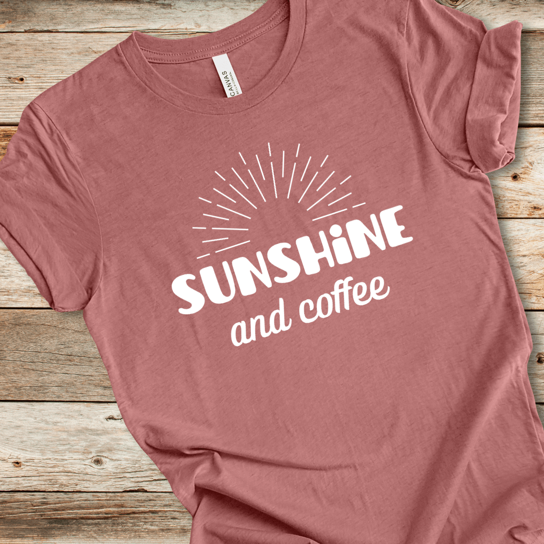 Sunshine And Coffee Tee