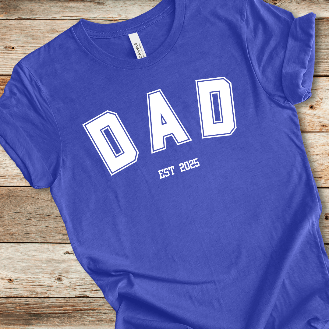 Dad Est 2025 Tee