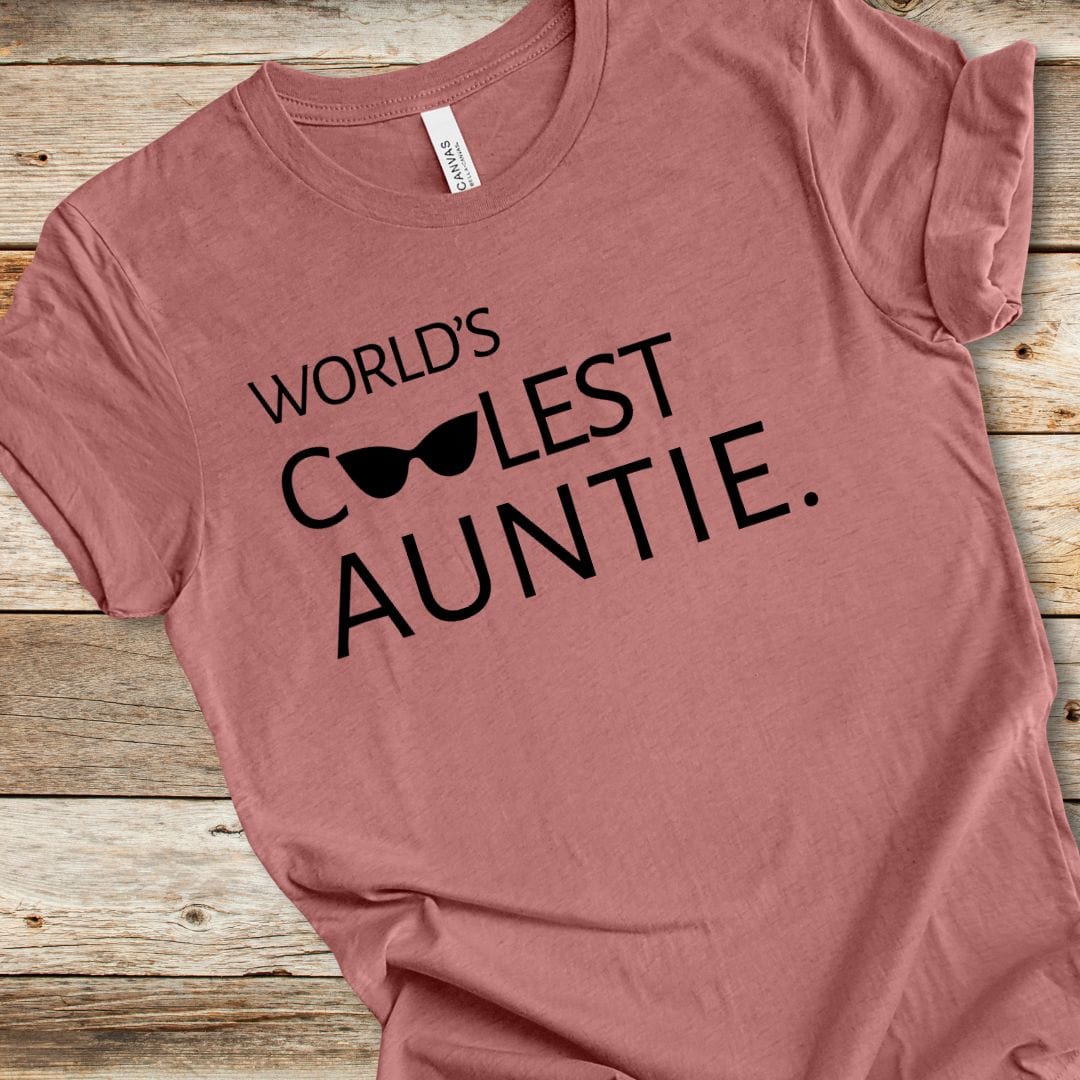 World's Coolest Auntie Tee