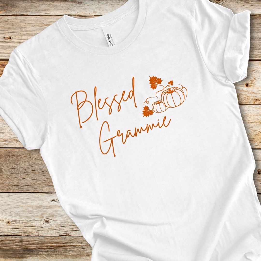 Fall Blessed Grammie Tee