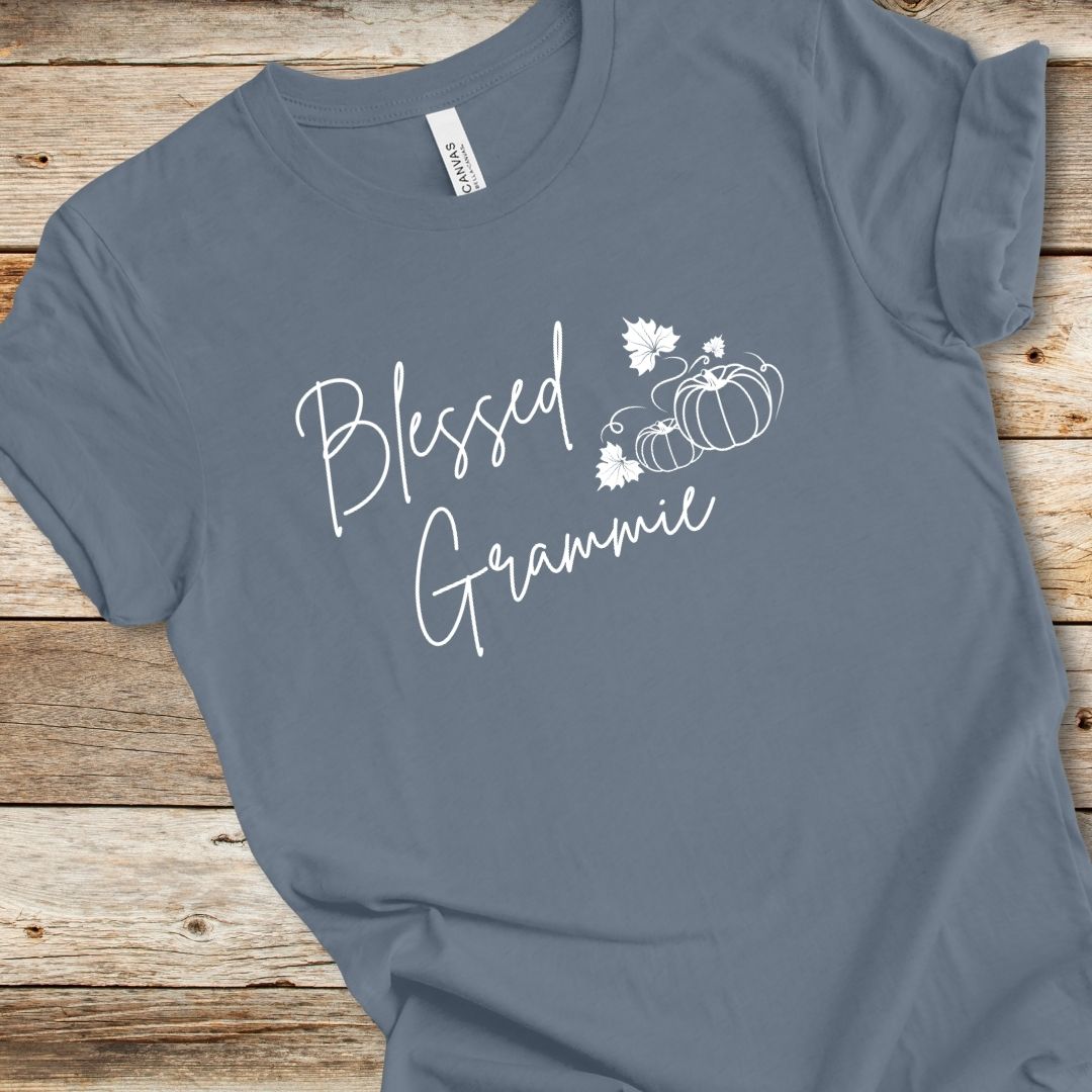 Fall Blessed Grammie Tee