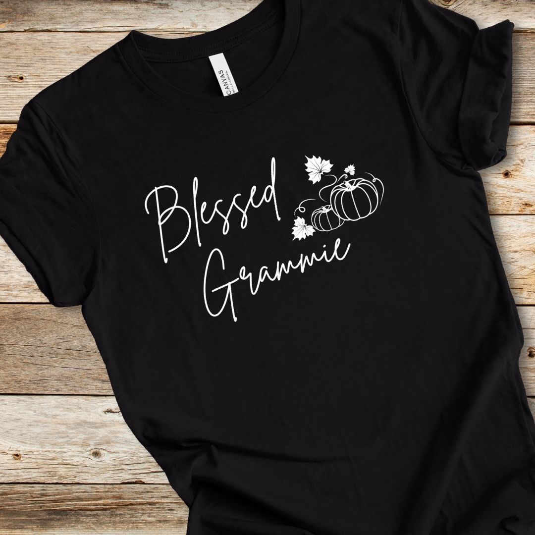 Fall Blessed Grammie Tee