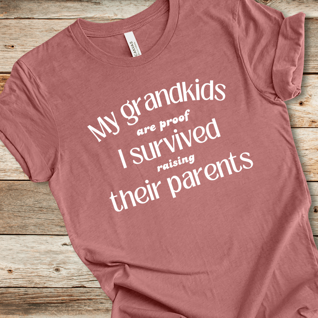 I Survived Raising Their Parents Tee