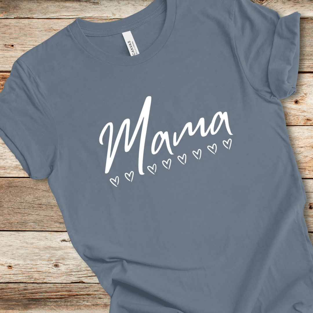 Mama With Hearts Tee