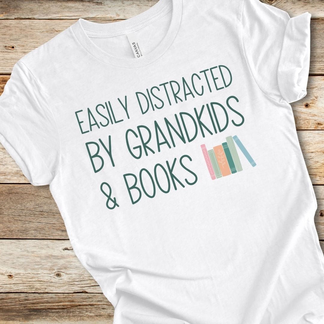 Grandkids And Books Tee