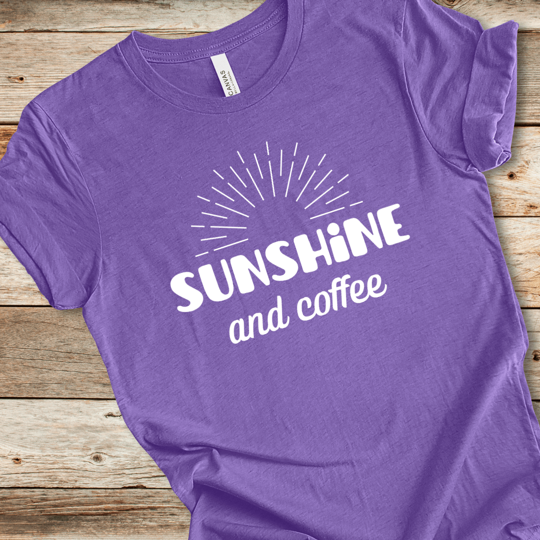 Sunshine And Coffee Tee