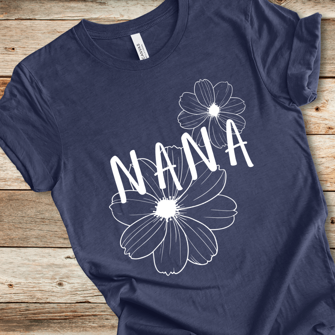 Floral 'Nana' Tee