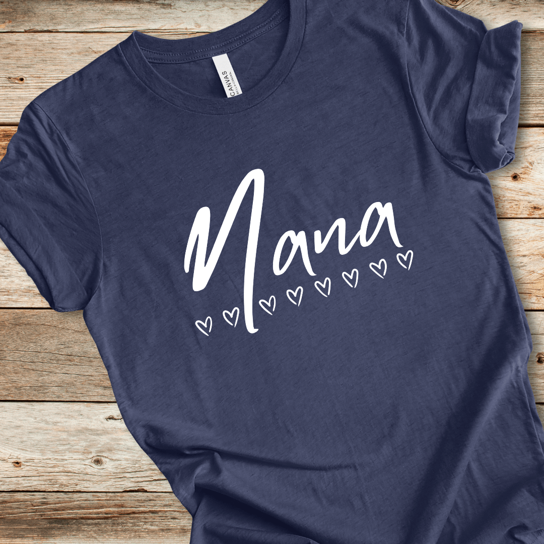 Nana With Hearts Tee