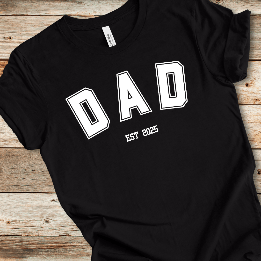 Dad Est 2025 Tee