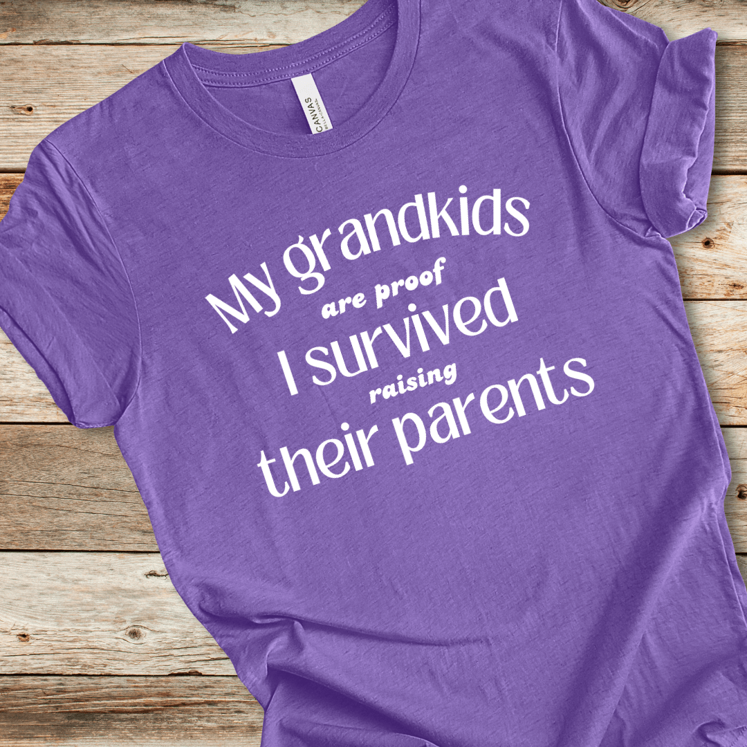 I Survived Raising Their Parents Tee