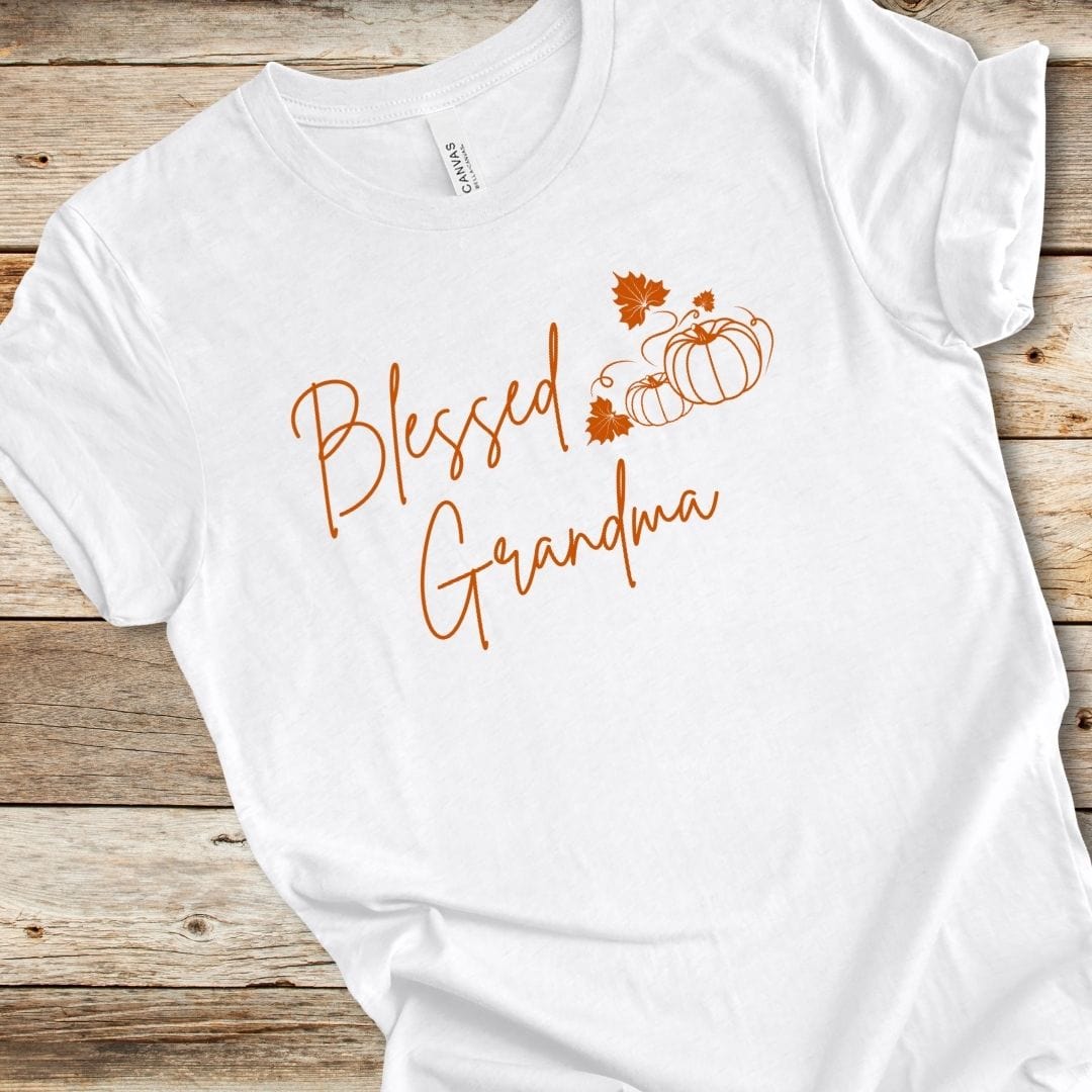 Fall Blessed Grandma Tee