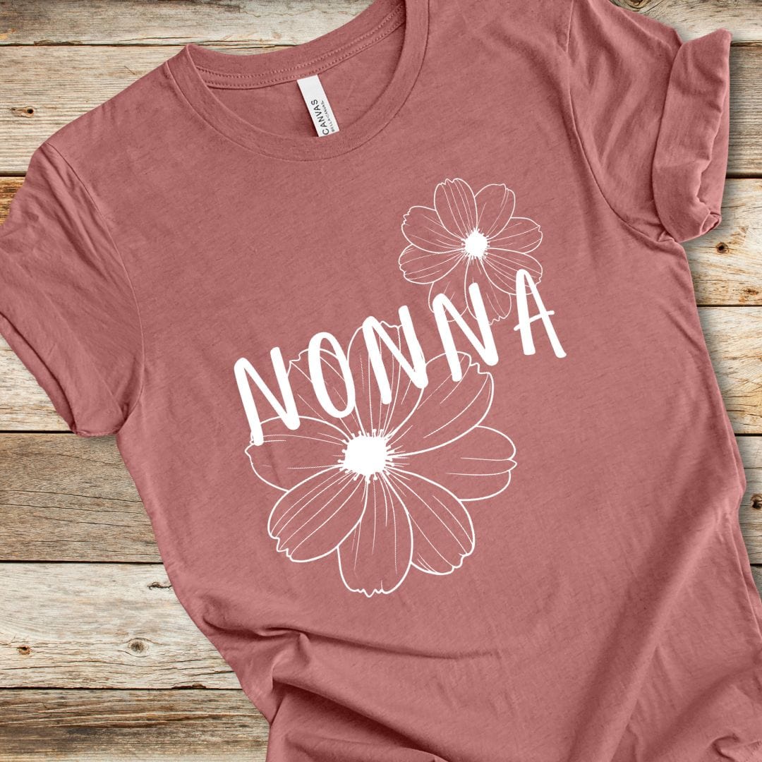 Floral 'Nonna' Tee