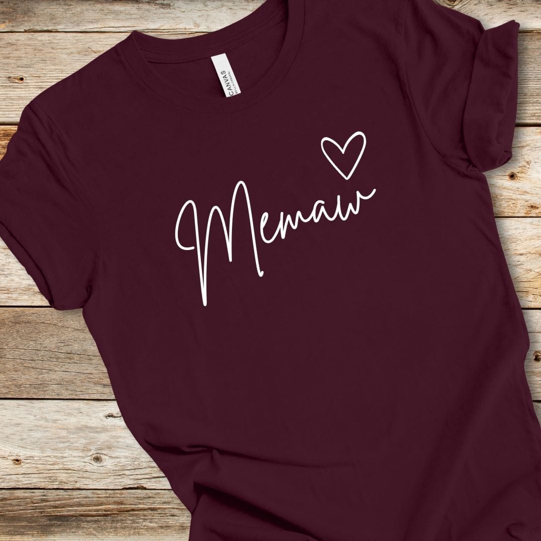 Memaw Heart Tee