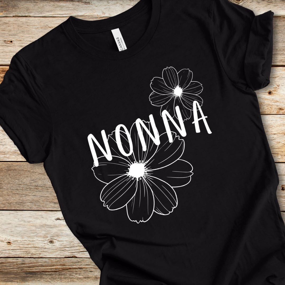 Floral 'Nonna' Tee