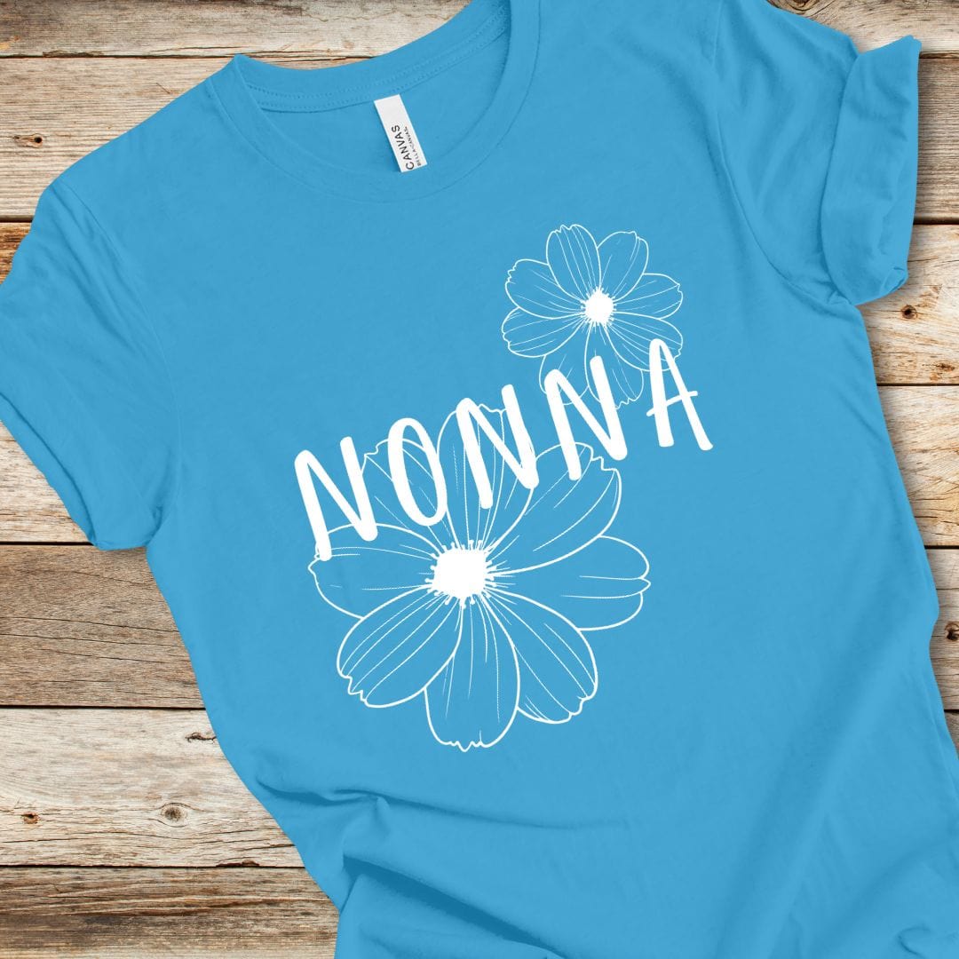 Floral 'Nonna' Tee