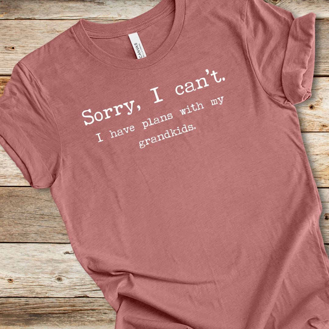 Plans With My Grandkids Tee