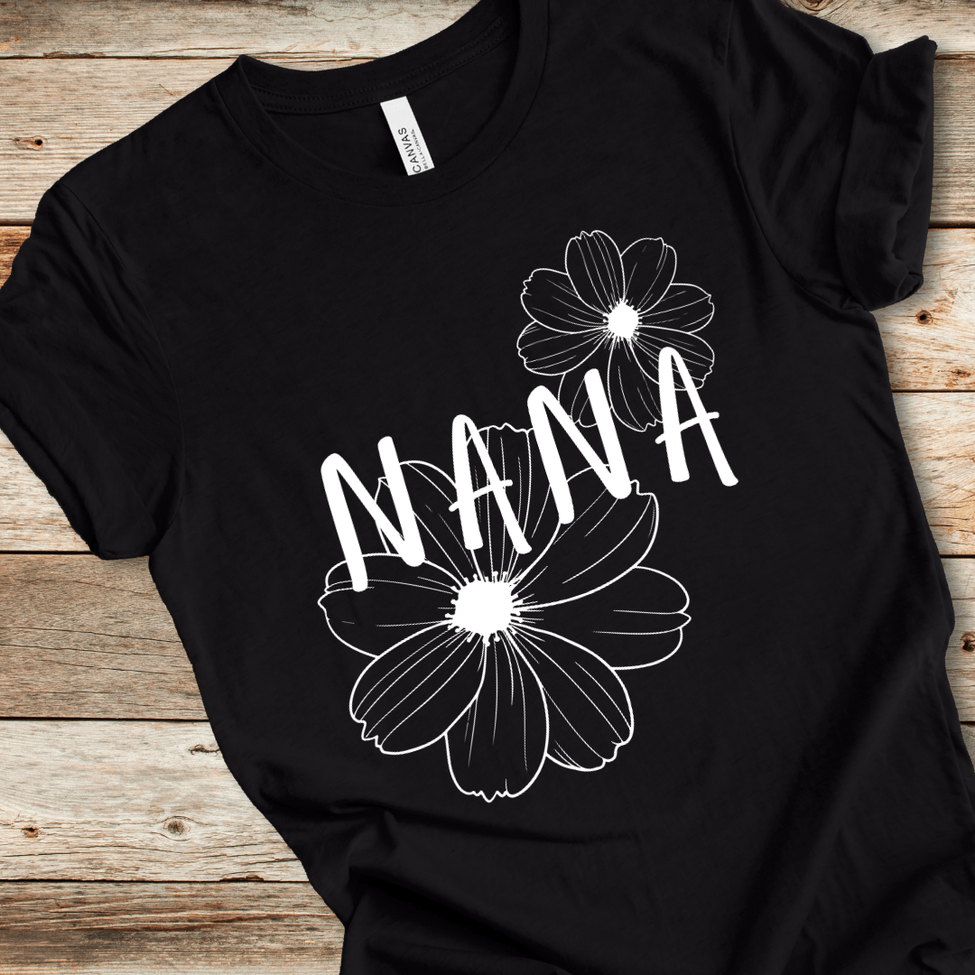 Floral 'Nana' Tee