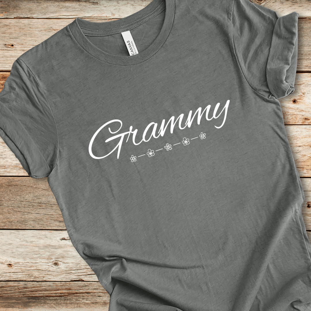 Grammy Flower Tee