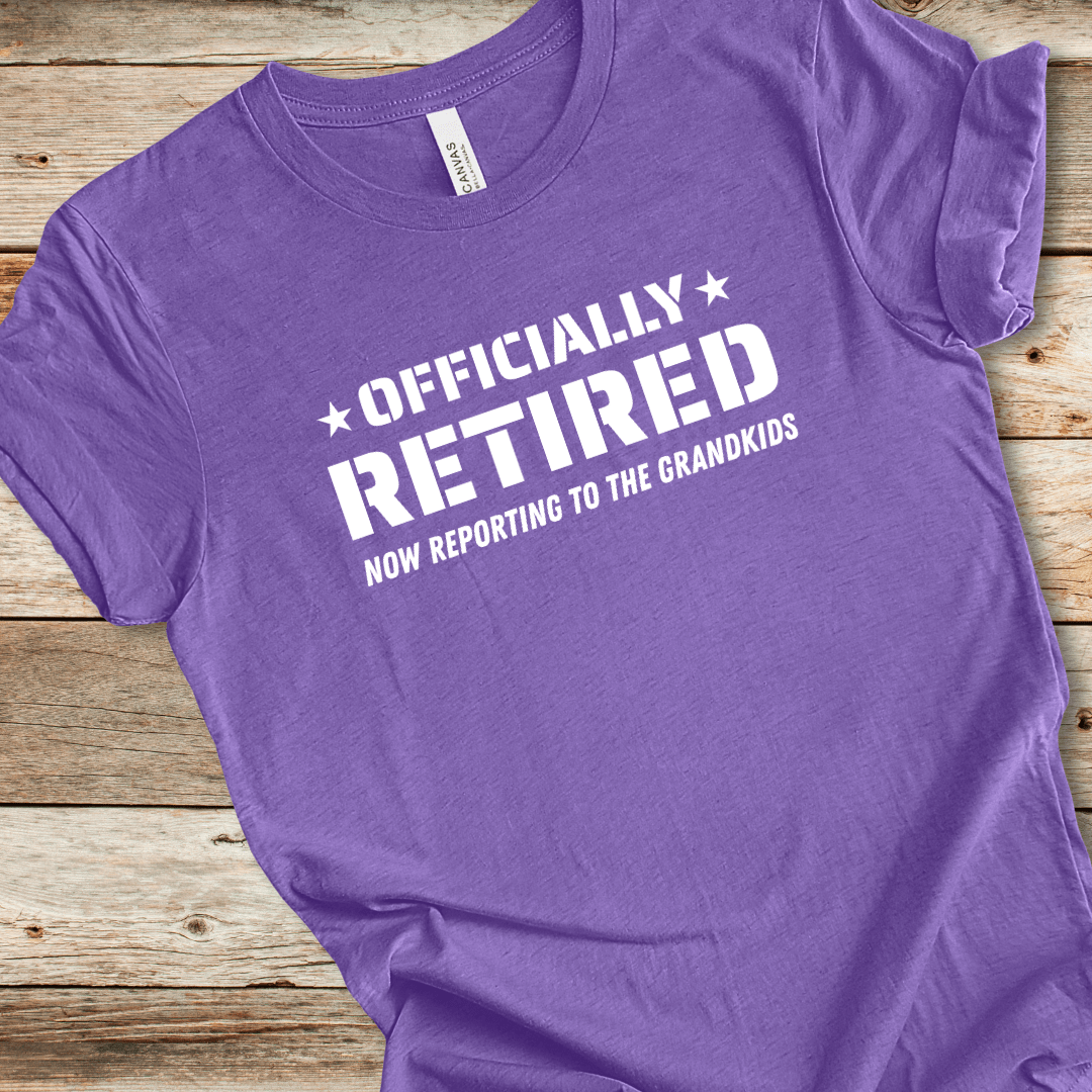 Officially Retired Tee