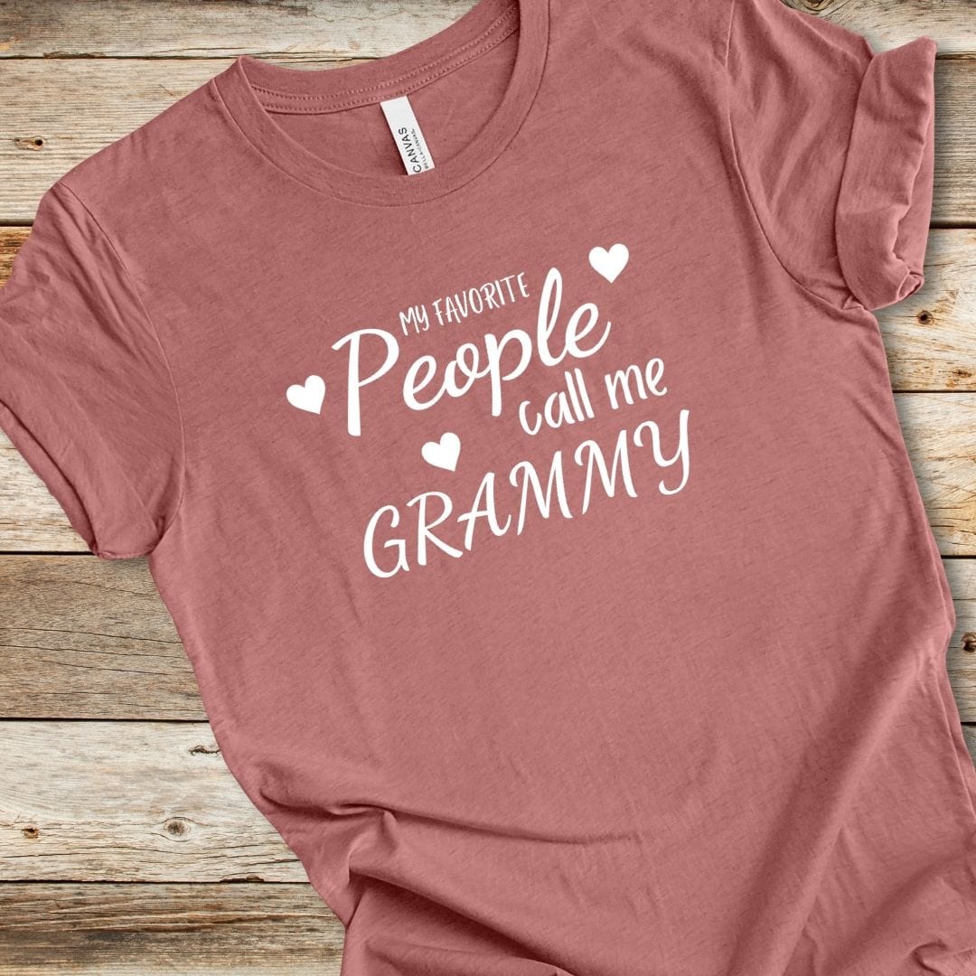 My Favorite People Call Me Grammy Tee